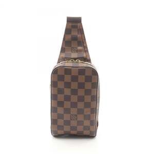 LOUIS VUITTON Brown Damier Leather Fanny Pack
